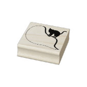 Modern Cat Journal Rubberstempel (Stempel)