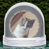 Modern Cat Memorial Remembrance Custom Pet Photos  Sneeuwbol