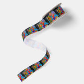 modern cats ribbon tool satijnen lint (Achterkant)