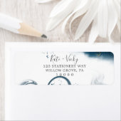 Modern Celestial Waterverf Return Address Label (Insitu)