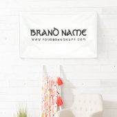 Modern Celtic Typography Minimalist Brand Name Spandoek (Insitu)