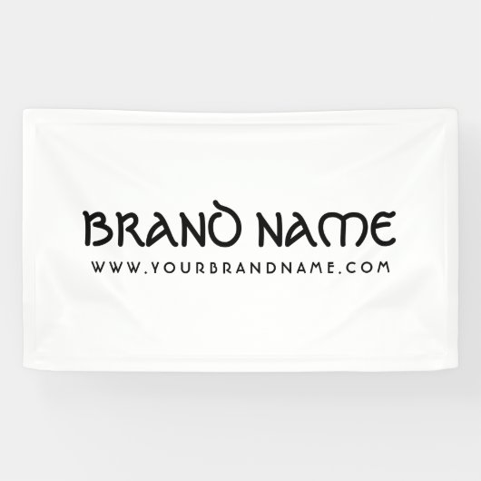 Modern Celtic Typography Minimalist Brand Name Spandoek (Horizontaal)