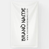Modern Celtic Typography Minimalist Brand Name Spandoek (Verticaal)