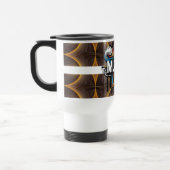 Modern Ceramic Coffee Cup – Trendy Artistic Design Reisbeker (Links)