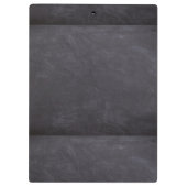 Modern Chalkboard Business Kantoor klembord (Achterkant)