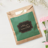 Modern Chalkboard Lijst - Aangepast Aqua Bedankzakje (Gezegeld)