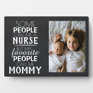 Modern Chalkboard Moederdag - Aangepast Lijst Plaq Fotoplaat