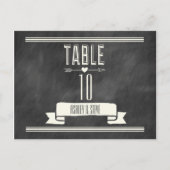 MODERN CHALKBOARD TAFELNUMMERS (Voorkant)