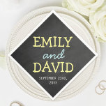 Modern Chalkboard Typography Wedding Napkins Servet<br><div class="desc">Modern Chalkboard Typography Wedding Napkins. Voeg uw douanetekst aan dit ontwerp toe door de "Edit this design sjabloon"vakjes op de rechterkant van het punt te gebruiken, of de blauwe "pas het"knoop aan om de tekst te schikken, de doopvonten en de kleuren te veranderen en extra informatie of afbeeldingen aan dit...</div>