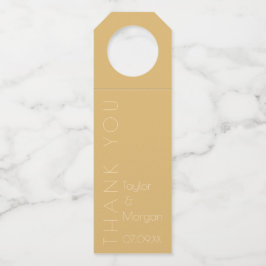 Modern Champagne Tonal Flessenhanger