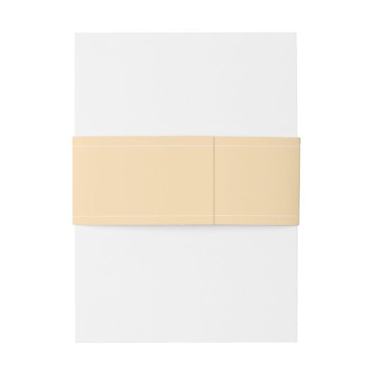 Modern Champagne Tonal Initialen Uitnodigingen Wikkel (Achterkant Voorbeeld)