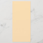 Modern Champagne Tone on Tone Wedding menu (Achterkant)