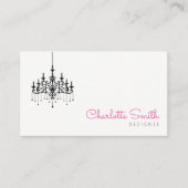 Modern Chandelier Visitekaartje (Voorkant)