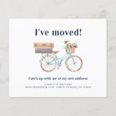 Modern Change of Address Moving Announcement Card (Voorkant)