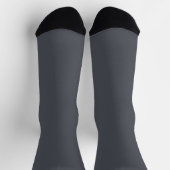 Modern Charcoal Grey | effen effen kleur Sokken (Top)