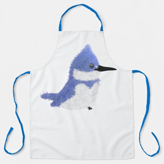 Modern charming belted kingfisher schort (Voorkant)