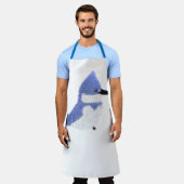 Modern charming belted kingfisher schort (Gedragen)