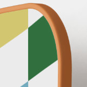 Modern Checker Patroon Monogram Pickleball Paddle (Links Detail)