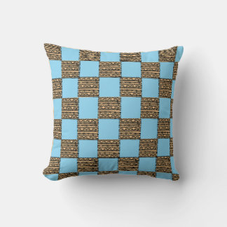 Modern Checkerboard Geometric pattern Kussen