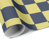 Modern Checkered Pattern Wrapping Paper Roll Cadeaupapier (Rol Hoek)