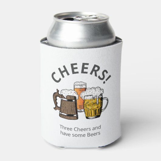 Modern CHEERS Cartoon Beers  Blikjeskoeler (Blikje Voorkant)