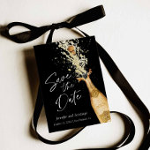 Modern Cheers Save the Date Kaart