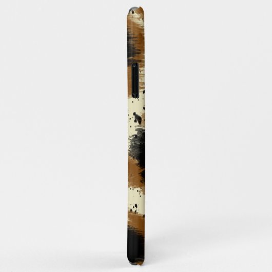 Modern Cheetah Abstracte Splash Art Case-Mate iPhone Case (Achterkant/rechts)