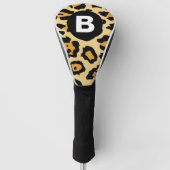 Modern Cheetah Spots Pattern Golfheadcover (Voorkant)
