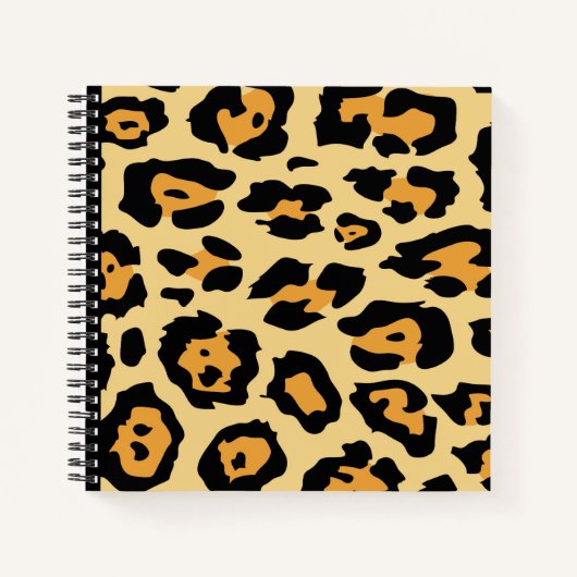 Modern Cheetah Spots Pattern Notitieboek (Voorkant)