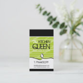 Modern Chef-Visitekaartjes Visitekaartje (Staand voorkant)