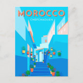 Modern Chefchaouen Marokko Briefkaart (Voorkant)