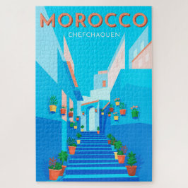 Modern Chefchaouen Marokko Reis Legpuzzel