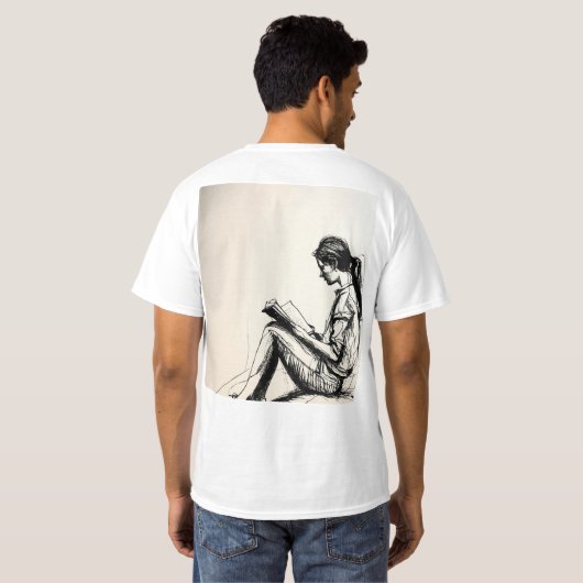 "Modern Chemist T-Shirt Design" (Achterkant volledig)