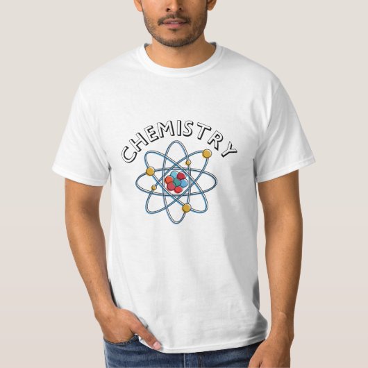 "Modern Chemist T-Shirt Design" (Voorkant)