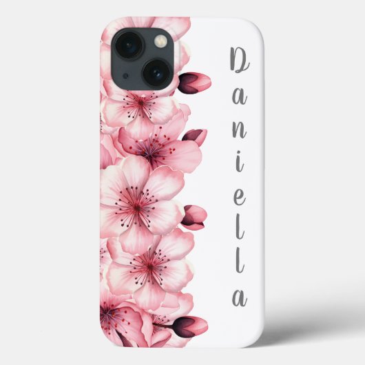 Modern Cherry Blossom Pink Case-Mate iPhone Case (Achterkant)