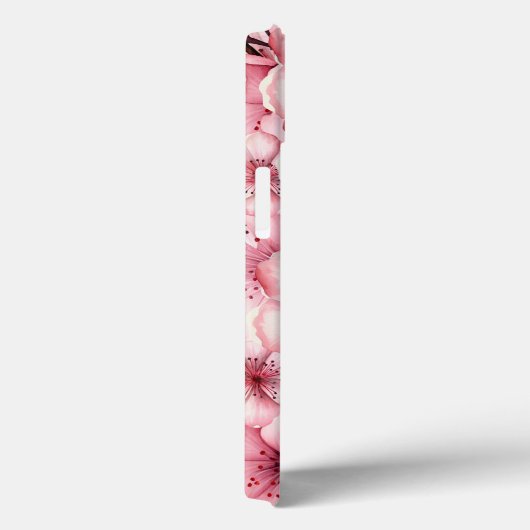 Modern Cherry Blossom Pink Case-Mate iPhone Case (Achterkant / Rechts)