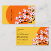 Modern Cherry Blossom Visitekaartje (Voorkant / Achterkant)