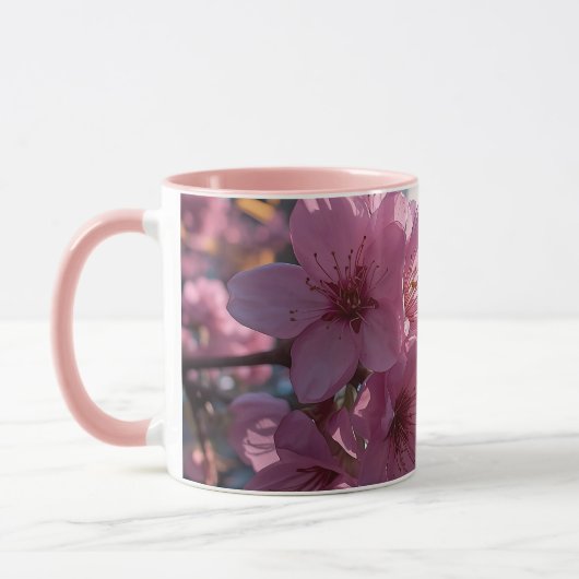 Modern Cherry Blossoms Mug Mok (Links)