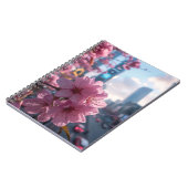 Modern Cherry Blossoms Notitieboek (Linkerzijde)
