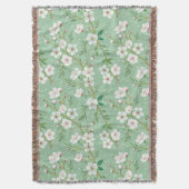 Modern Cherry Blossoms Winter Deken (Voorkant Verticaal)