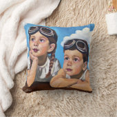 Modern Cherub Painting - Rembrandt Inspired Art Kussen (Deken)