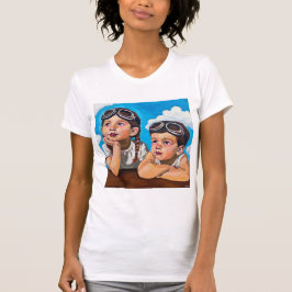 Modern Cherub Painting - Rembrandt Inspired Art T-shirt