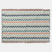 Modern Chevron Design Custom Soft Deken (Voorkant)