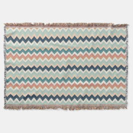 Modern Chevron Design Custom Soft Deken