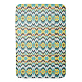 modern chevron geometrisch patroon badmat (Voorkant Verticaal)