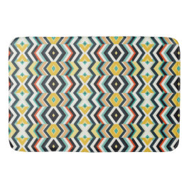 modern chevron geometrisch patroon badmat