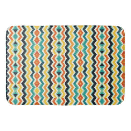 modern chevron geometrisch patroon badmat