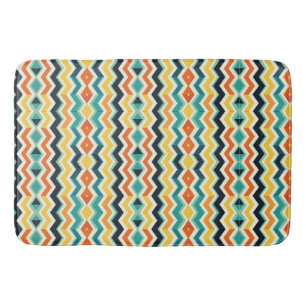modern chevron geometrisch patroon badmat