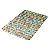 modern chevron geometrisch patroon badmat (Gekanteld)