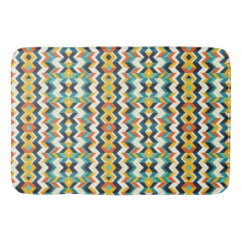 modern chevron geometrisch patroon badmat